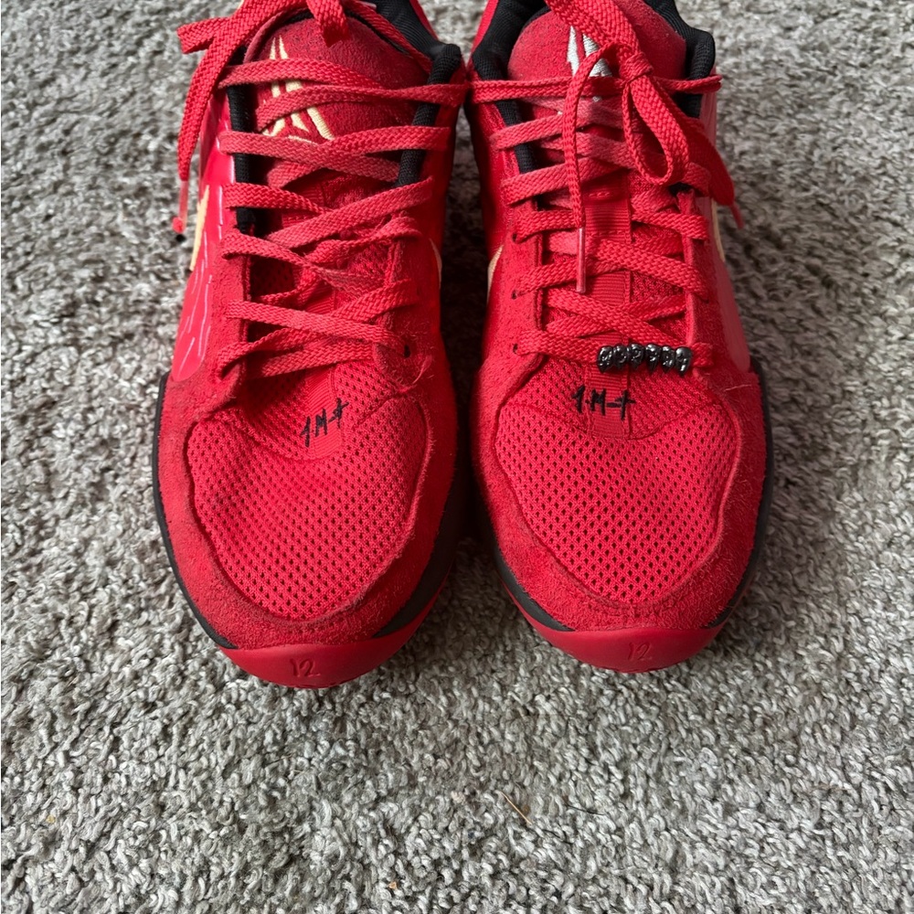 Men's Nike Red Ja 2 'Nightmare' Basketball Shoes
